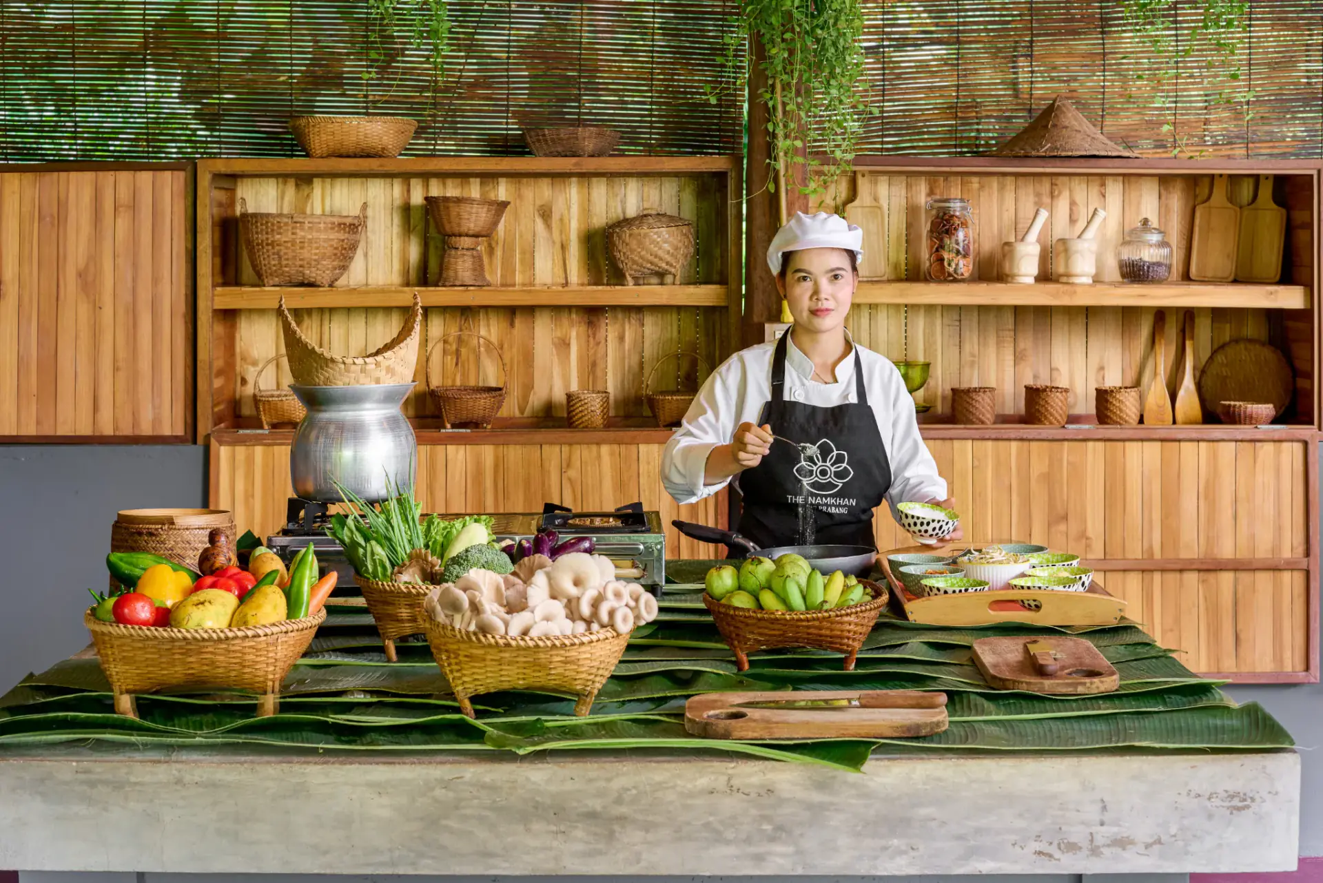 Namkhan Riverside Detox Retreat: Plant-Rich Cuisine, Daily Massage & Yoga in Laos