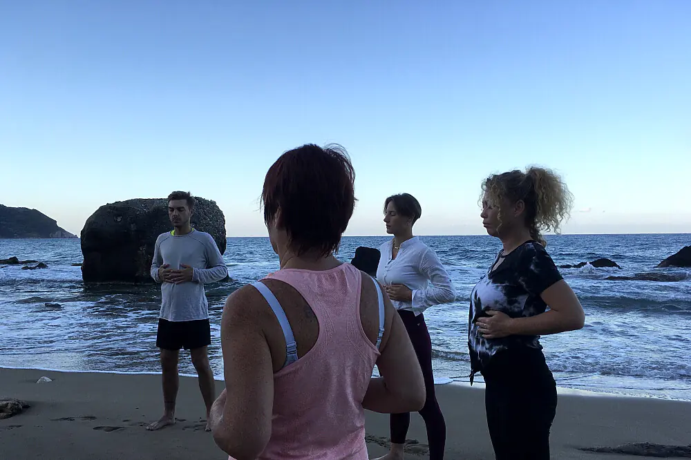 Wellness Escape with Daily Yoga, Swimming & SUP on Corfu's Coast