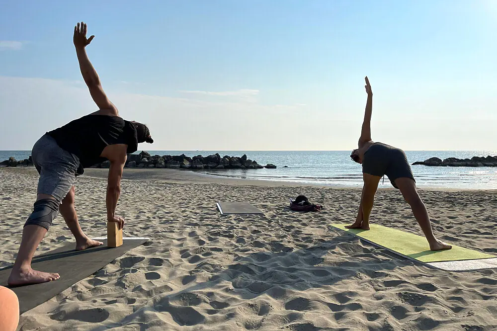 5 Day Beach Yoga & Ayurvedic Massage Wellness Escape in Misano Adriatico, Italy