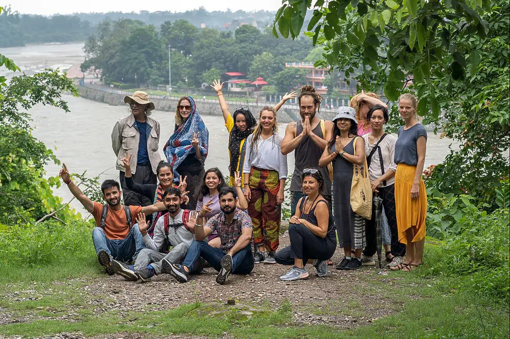Waterfall Hiking & Yoga Wellness Retreat in Rishikesh