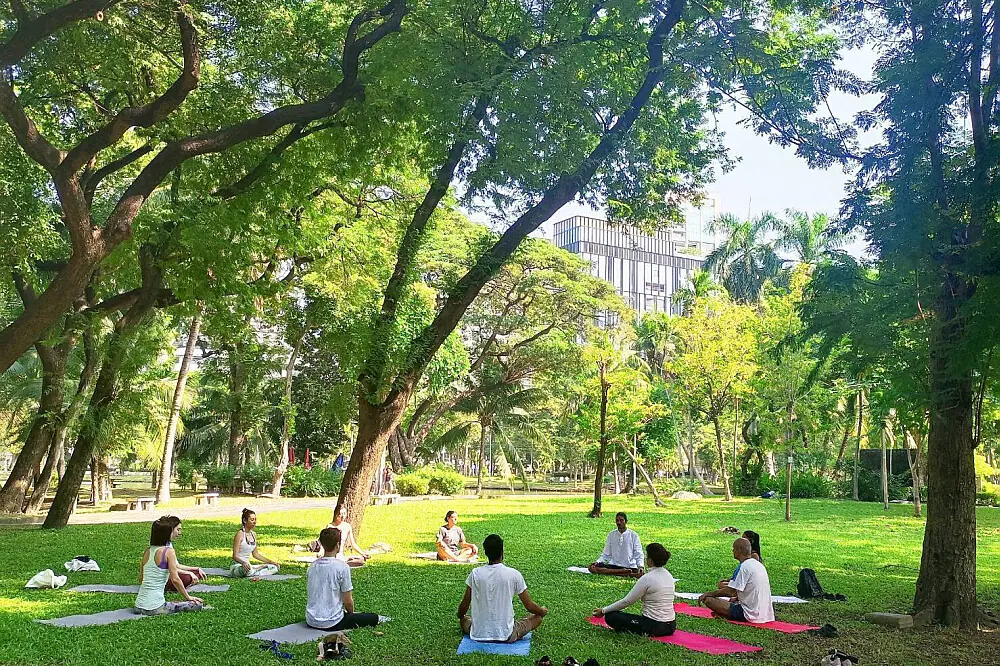 Urban Yoga & Meditation Escape in Bangkok, Thailand