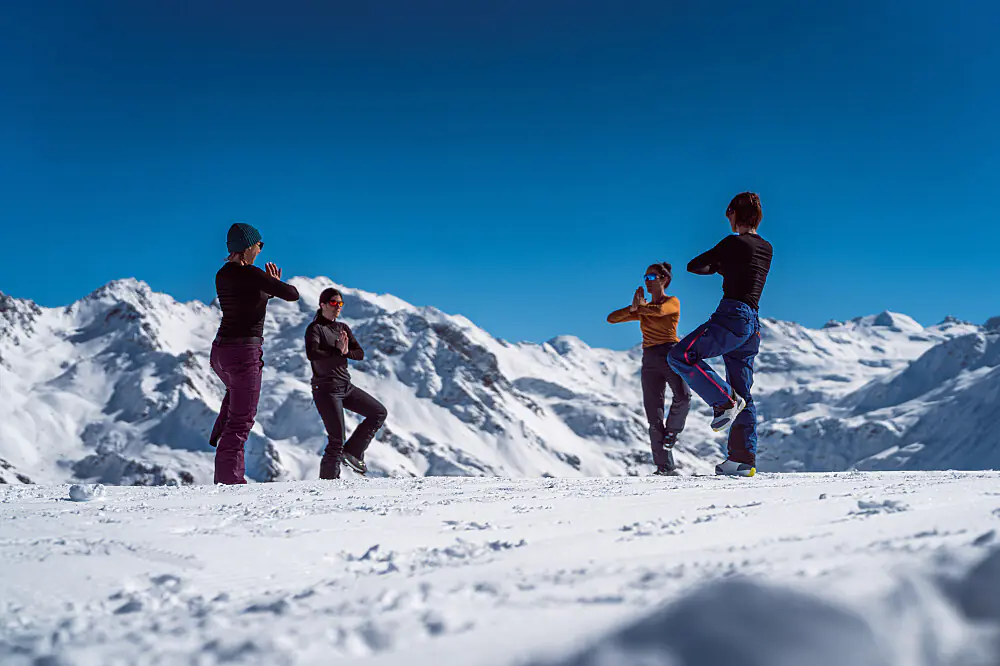 Mindful Ski & Yoga Week in the Swiss Alps