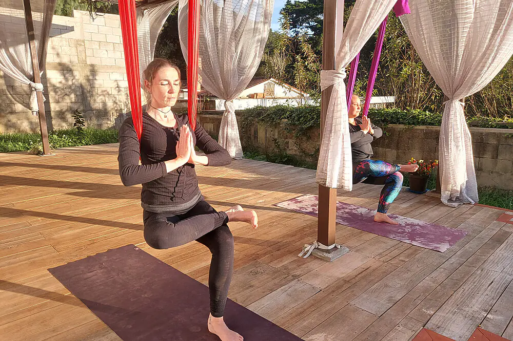 4-Day Private Aerial Yoga Escape in the Guatemalan Highlands