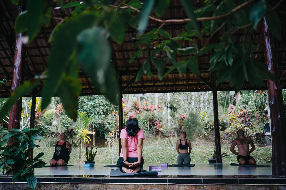 Transformative Yoga & Meditation Wellness Escape in Rural Bali