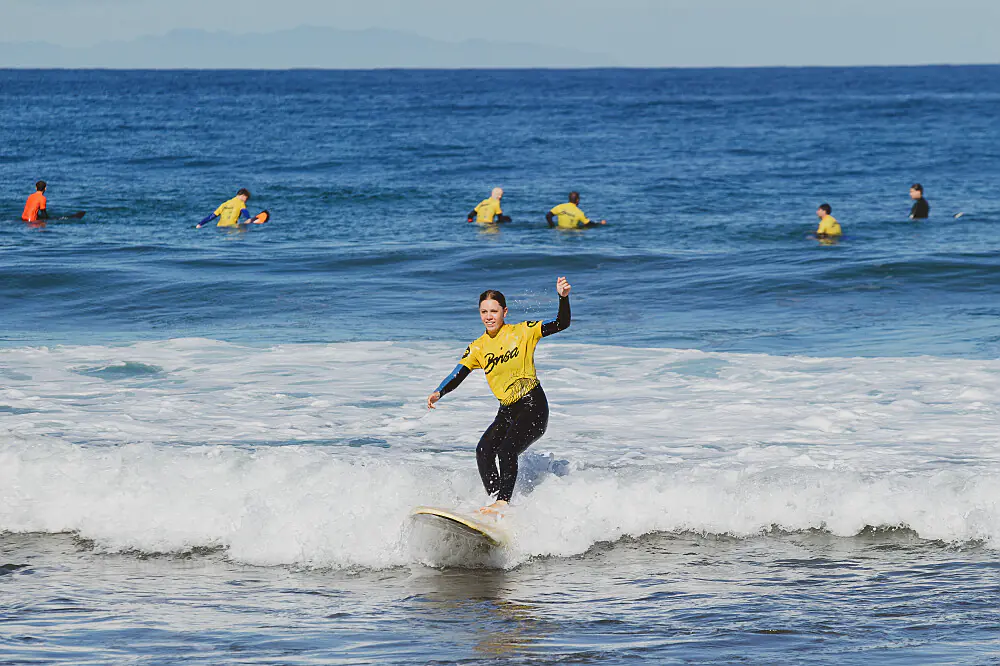 Surf & Yoga Wellness Escape in Gran Canaria with Beach Sessions & Island Excursions
