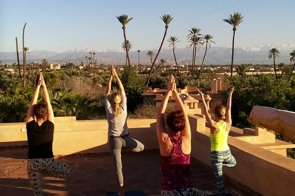 4-Day Yoga and Wellness Escape at a Marrakech Oasis