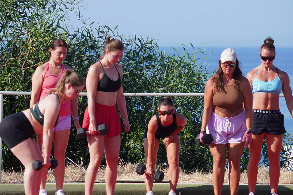 Flexible Fitness Bootcamp by the Mediterranean in Coral Bay, Cyprus