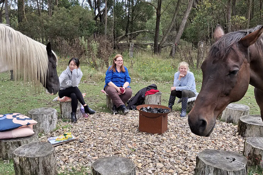 Women's Wellness Escape: Equine Therapy, Yoga & Nature Retreat in the Southern Highlands