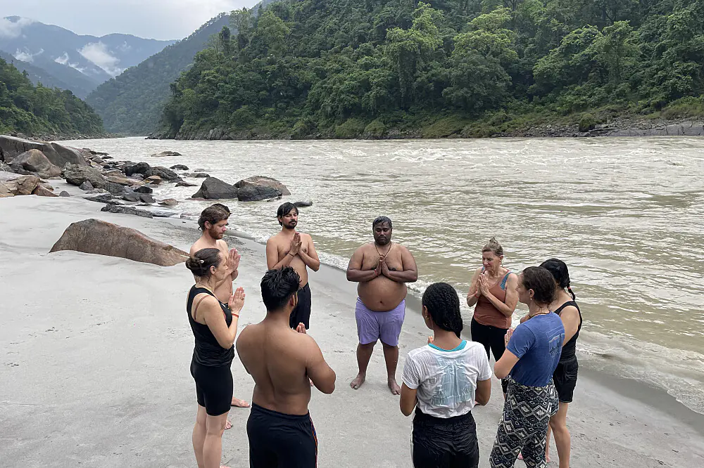 3-Day Riverside Sound Healing, Yoga & Meditation Escape in Rishikesh