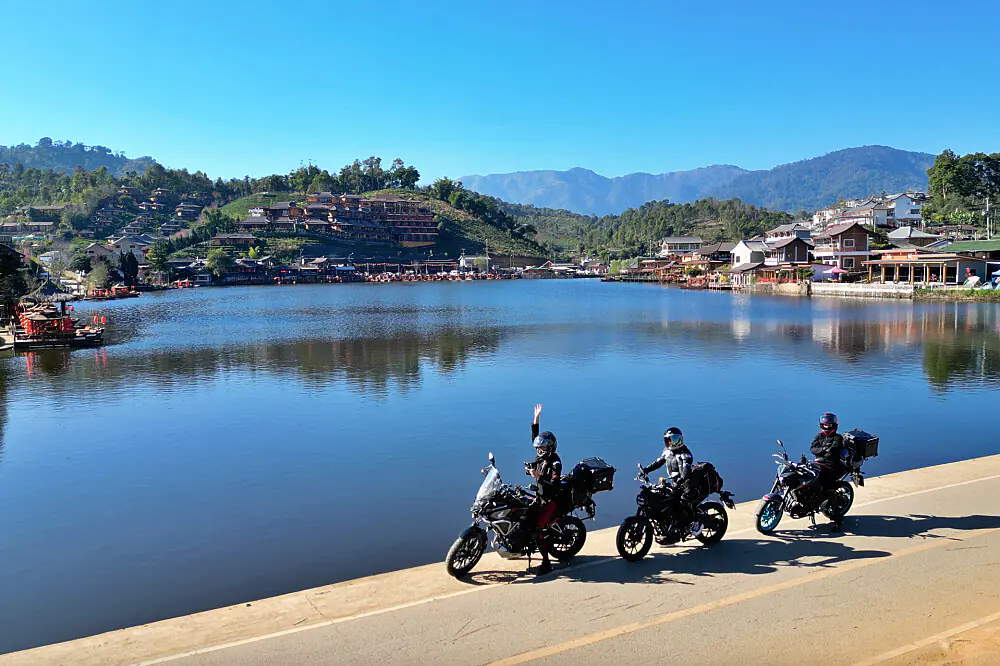 Women's Motorcycle Adventure Through the Mountains of Northern Thailand