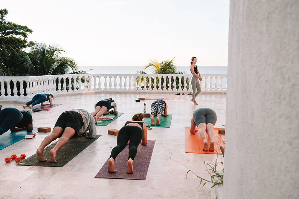 Oceanfront Yoga and Adventure Escape in the Mayan Riviera