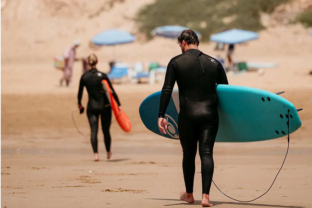 8-Day Beginner Surf and Wellness Escape in Tamraght, Morocco