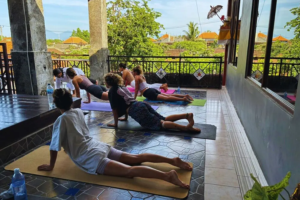50-Hour Aerial Yoga Teacher Training in Bali's Spiritual Heart