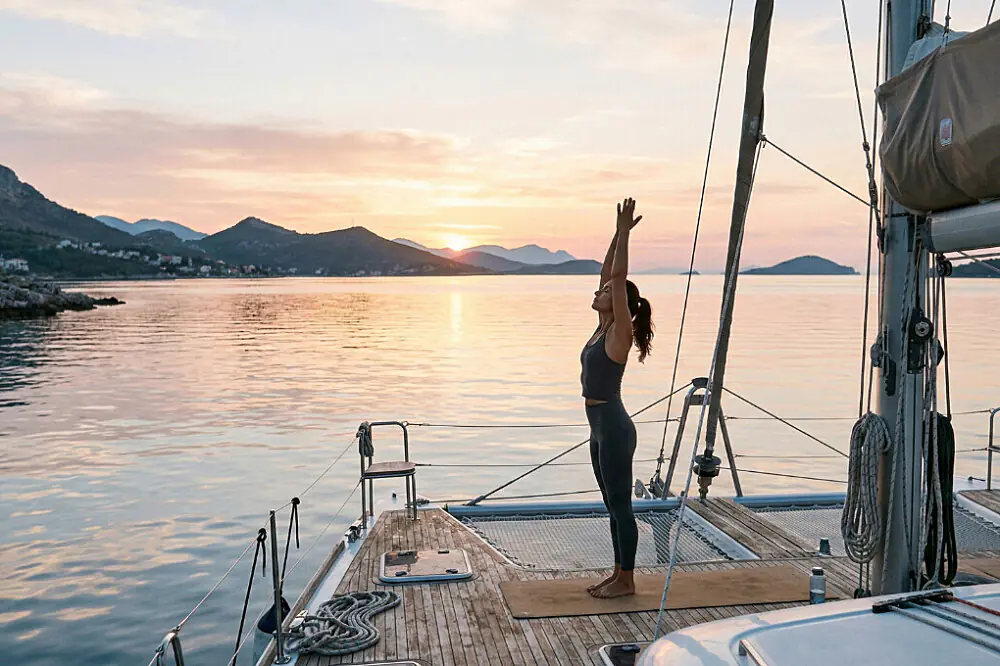 Wellness Sailing Escape: 8-Day Yoga & Pilates Catamaran Adventure in Croatia