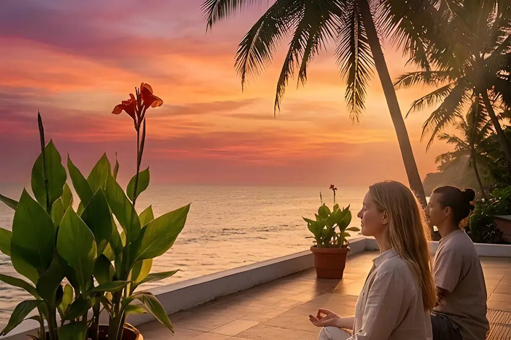 Ayurvedic Wellness & Yoga Escape on Kerala's Healing Cliffs