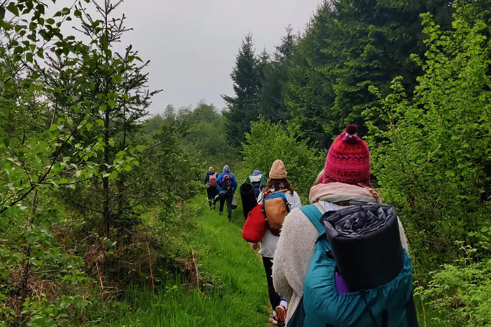 Meditative Nature Immersion: Hiking & Yoga Retreat in the Belgian Ardennes