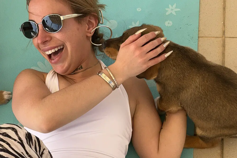 Puppy Yoga Wellness Escape: 4 Days of Vinyasa, Vegan Food & Rescue Puppies in Cyprus