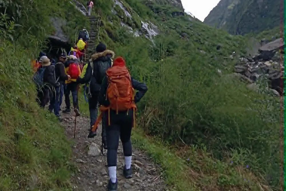 Himalayan Trekking and Yoga Adventure to Annapurna Base Camp