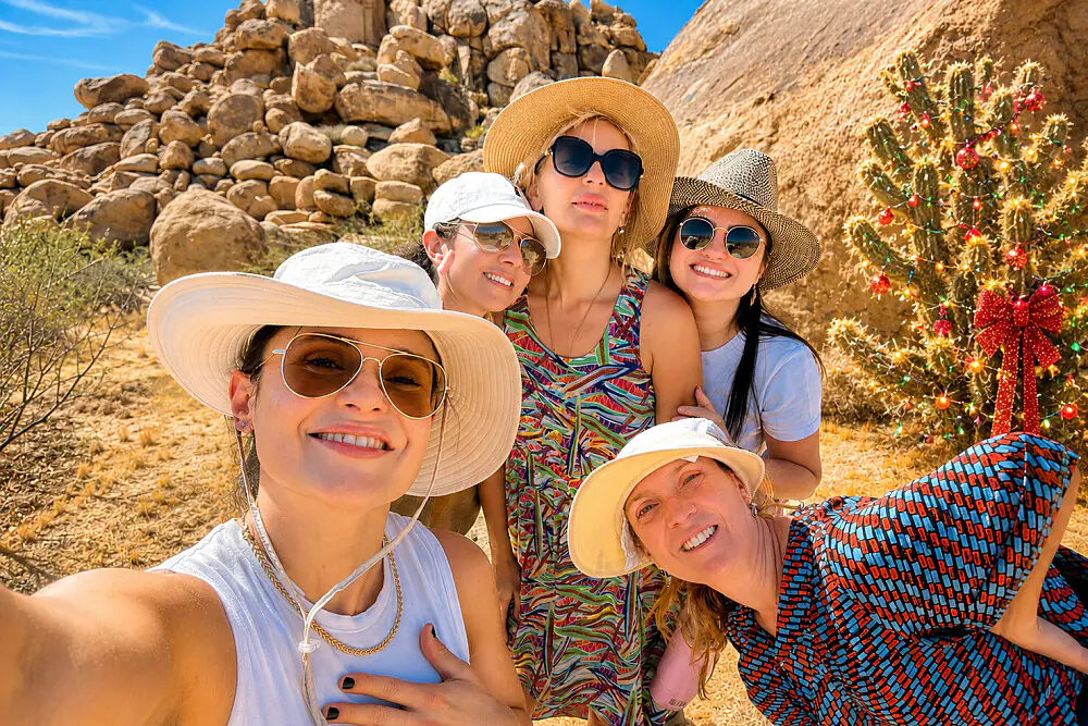 Women's Wellness Escape: A Peaceful Desert Holiday Retreat in Joshua Tree
