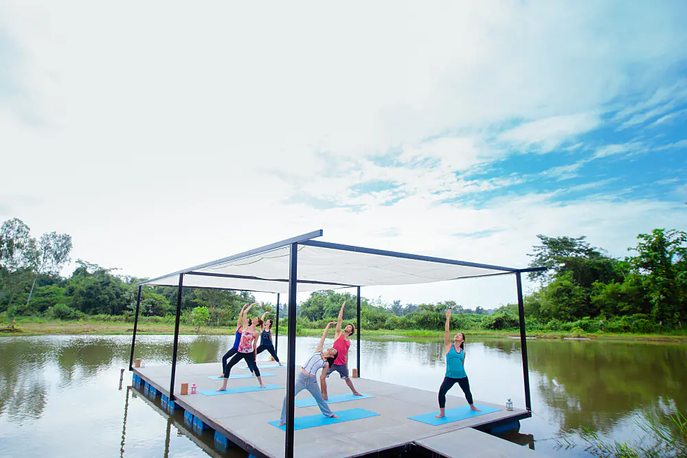 Soothing Yoga Retreat in the Green Hills of Chiang Rai, Thailand