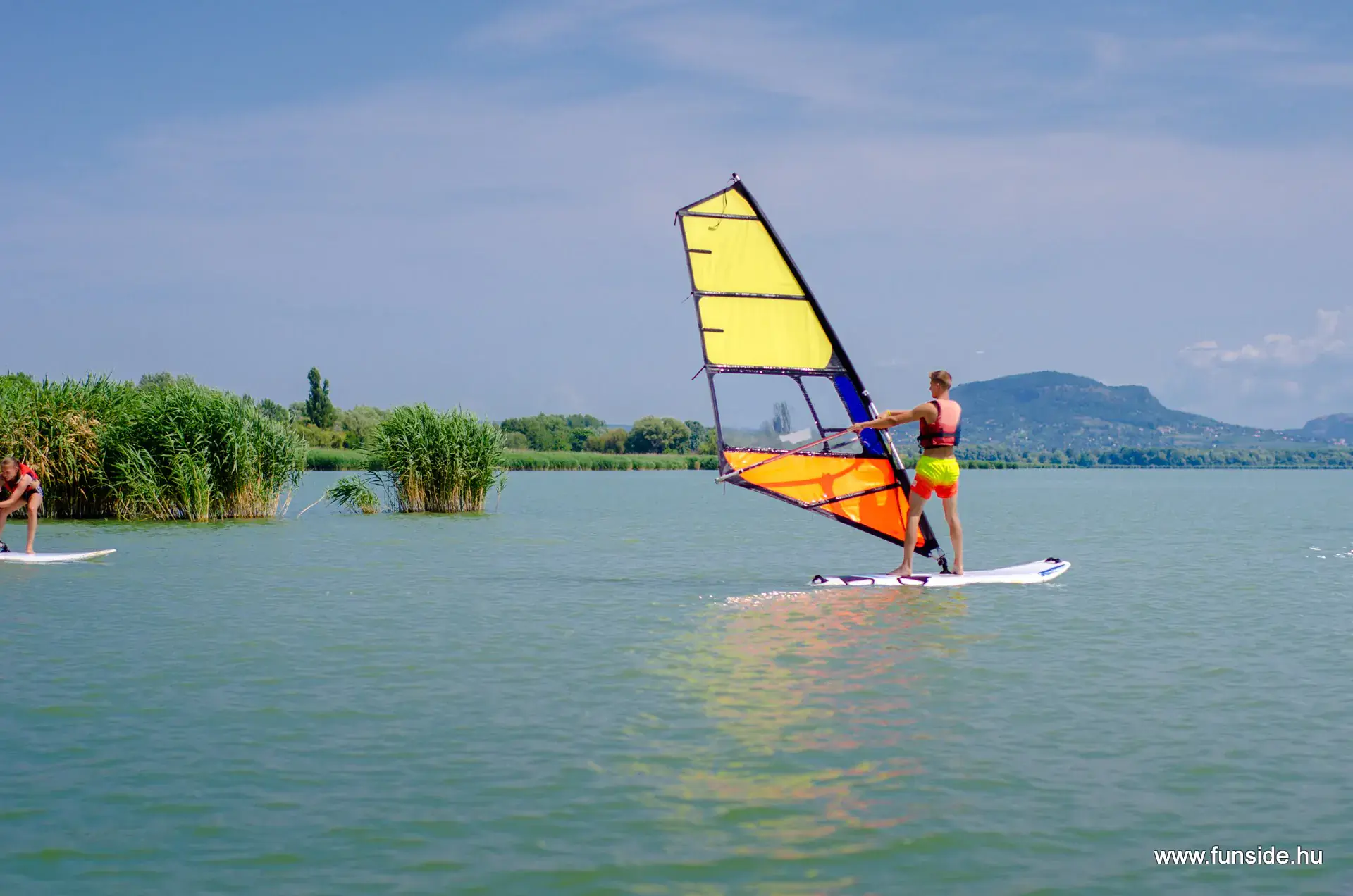 Windsurfing Summer Camp on Lake Balaton for Ages 9-17