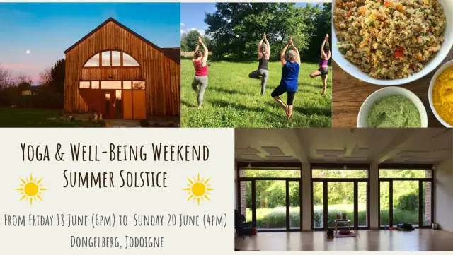 Summer Solstice Yoga Weekend in the Belgian Countryside