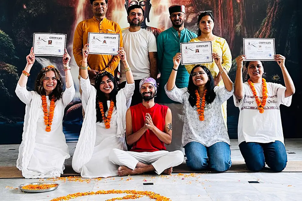 24-Day 200-Hour Yoga Teacher Training in Rishikesh, India