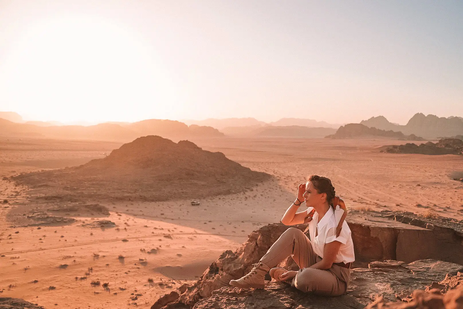 Wadi Rum Fire Camp: Desert Hiking and Jeep Tours in Jordan