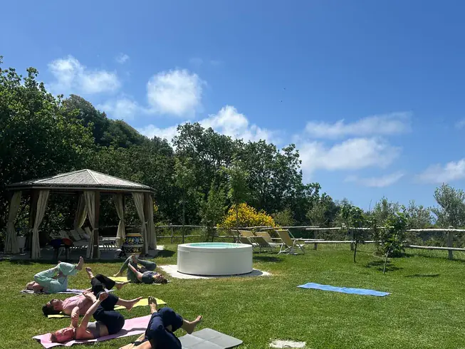Volcanic Thermal Spa and Daily Yoga Wellness Escape in Ischia, Italy
