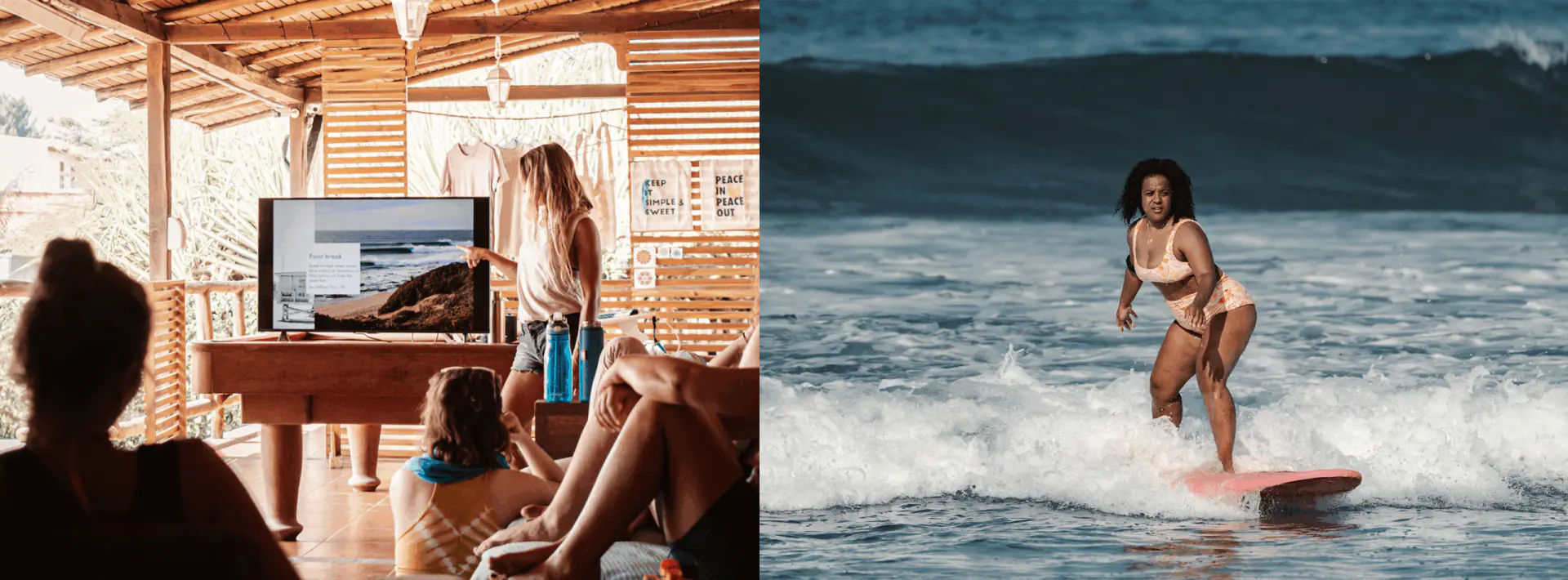Women's Surf & Fitness Week in Coastal Ecuador