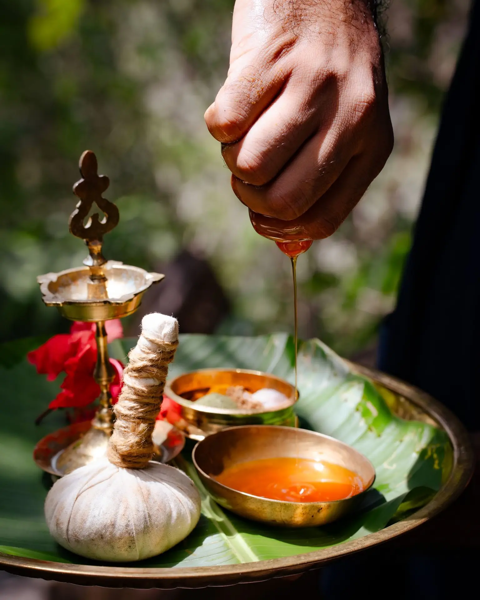 Ayurveda programme with dosha assessment and daily oil therapies at The Retreat Costa Rica, Atenas