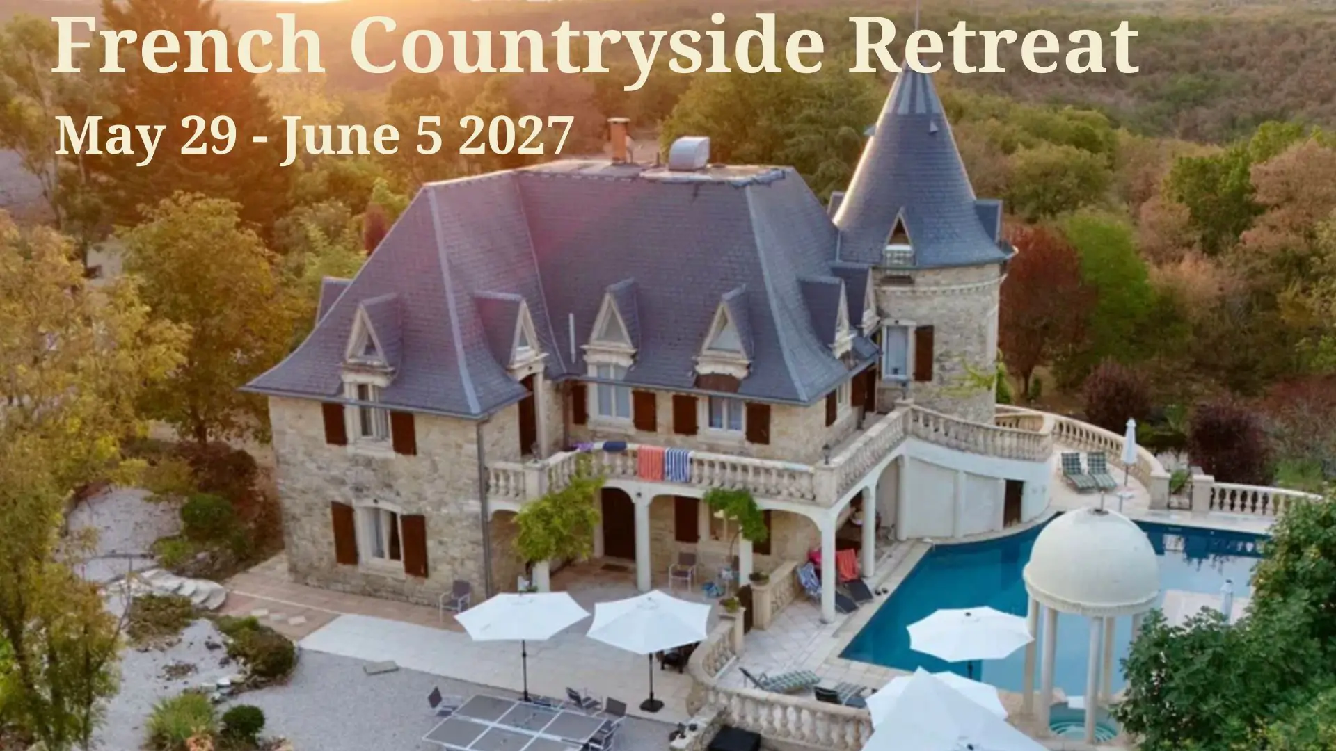 Yoga and Slow Living Week in a French Château, Lot Valley