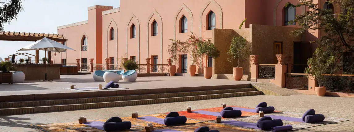 Yoga Retreat at Es Saadi Marrakech Resort: 4 Days of Yoga, Spa and Moroccan Food