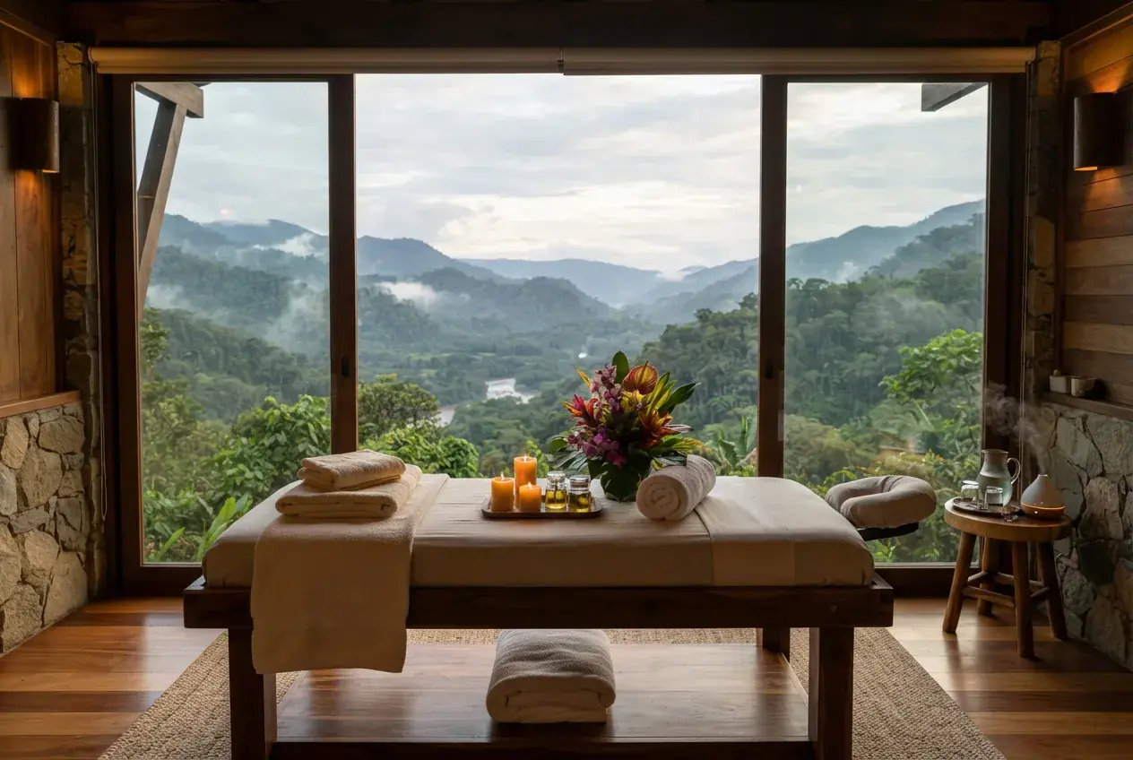 Cloud Forest Wellness Retreat in the Andes: Yoga, Spa & Thermal Calm