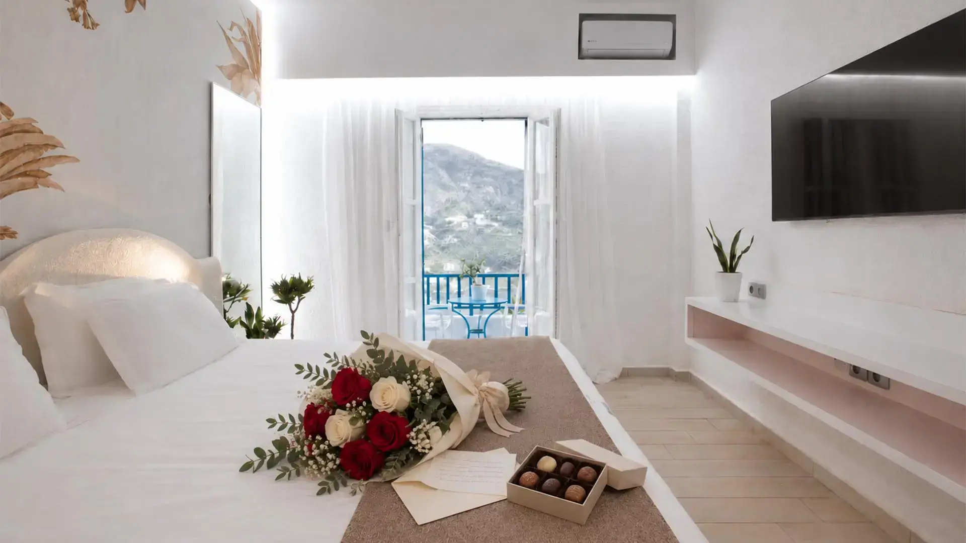 Yoga and Pilates Retreats at a Five-Star Hotel Above Aegiali Bay, Amorgos