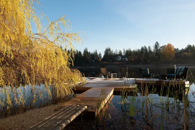 Lakeside Yoga and Sound Healing Retreat near Langford, Canada