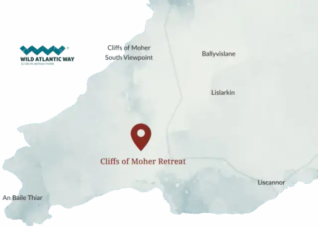 Atlantic Coast Yoga and Hiking Retreat on the Cliffs of Moher, Ireland