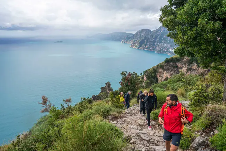 Amalfi Coast Mountain Fitness Week: Hard Morning Treks, Yoga and Spa in Positano