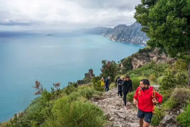 Amalfi Coast Mountain Fitness Week: Hard Morning Treks, Yoga and Spa in Positano