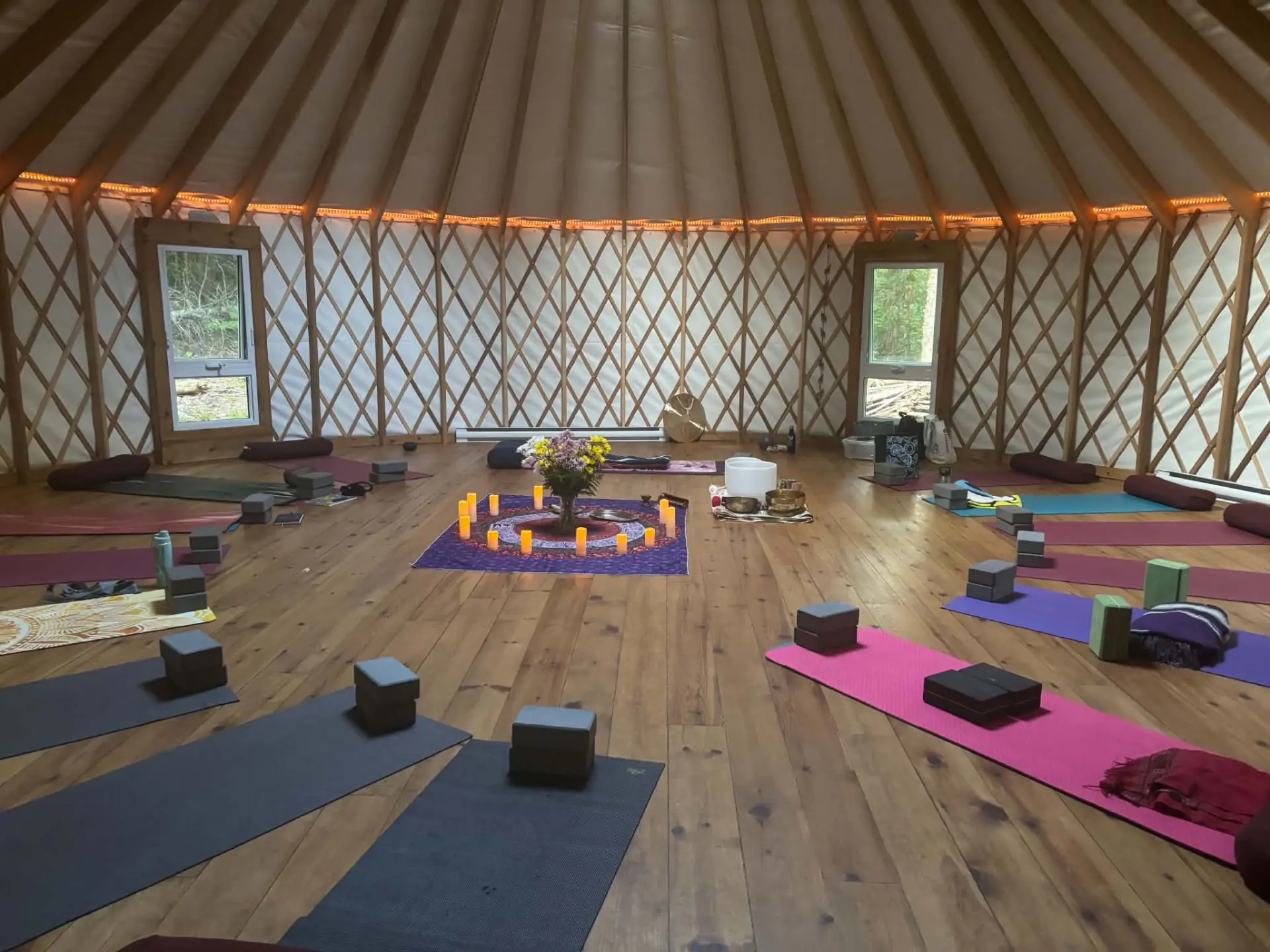 Winter Yoga Retreat in the Laurentians: Three Days of Slow Yoga, Sound and Snow