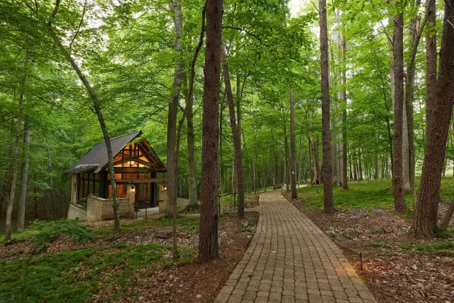 Quiet Franciscan Prayer Retreat with Trails, Gardens and a Chartres-Style Labyrinth in Stoneville, North Carolina