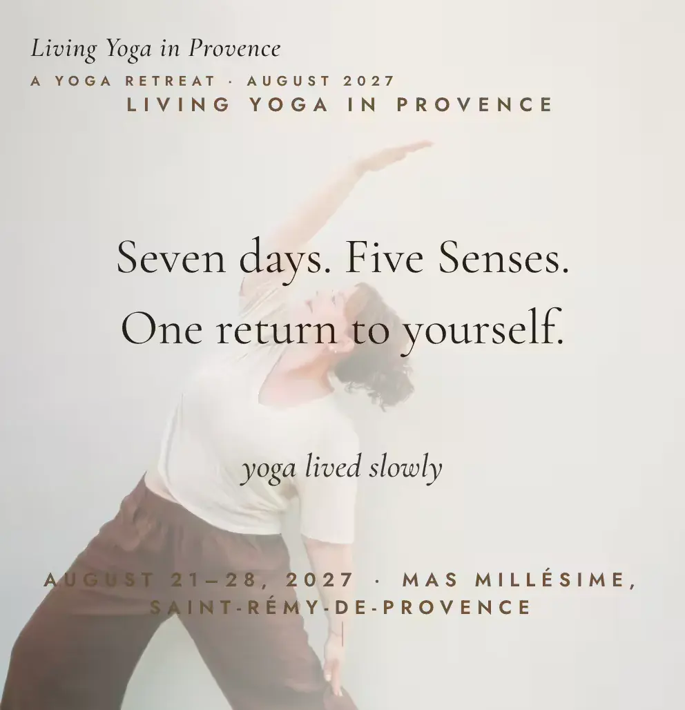 Yoga and the Five Senses: A Seven-Night Provence Retreat at Mas Millésime
