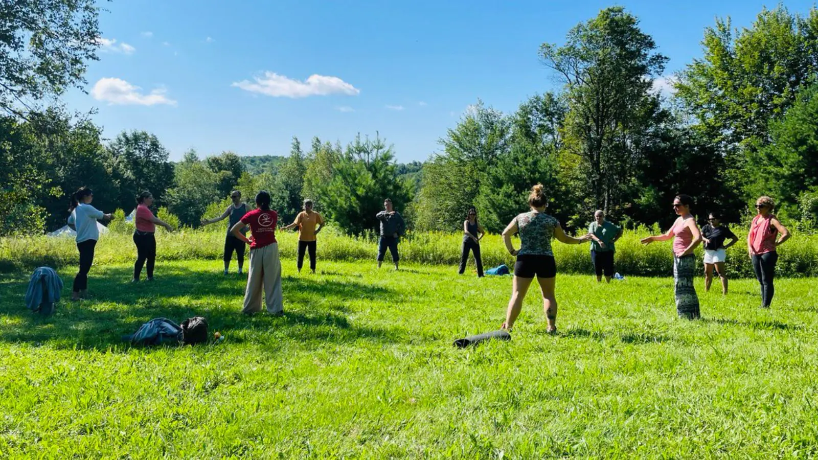 Yoga, Taiji and Meditation Weekend in the Estrie Forest, Quebec