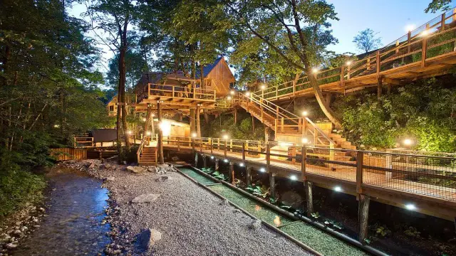 Treehouse Glamping and Garden Food by Lake Bled, Slovenia