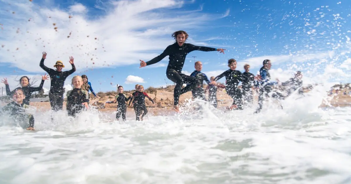 Family Surf & Yoga Camp in El Palmar: 7-Night Full-Board Surf Holiday for All Ages