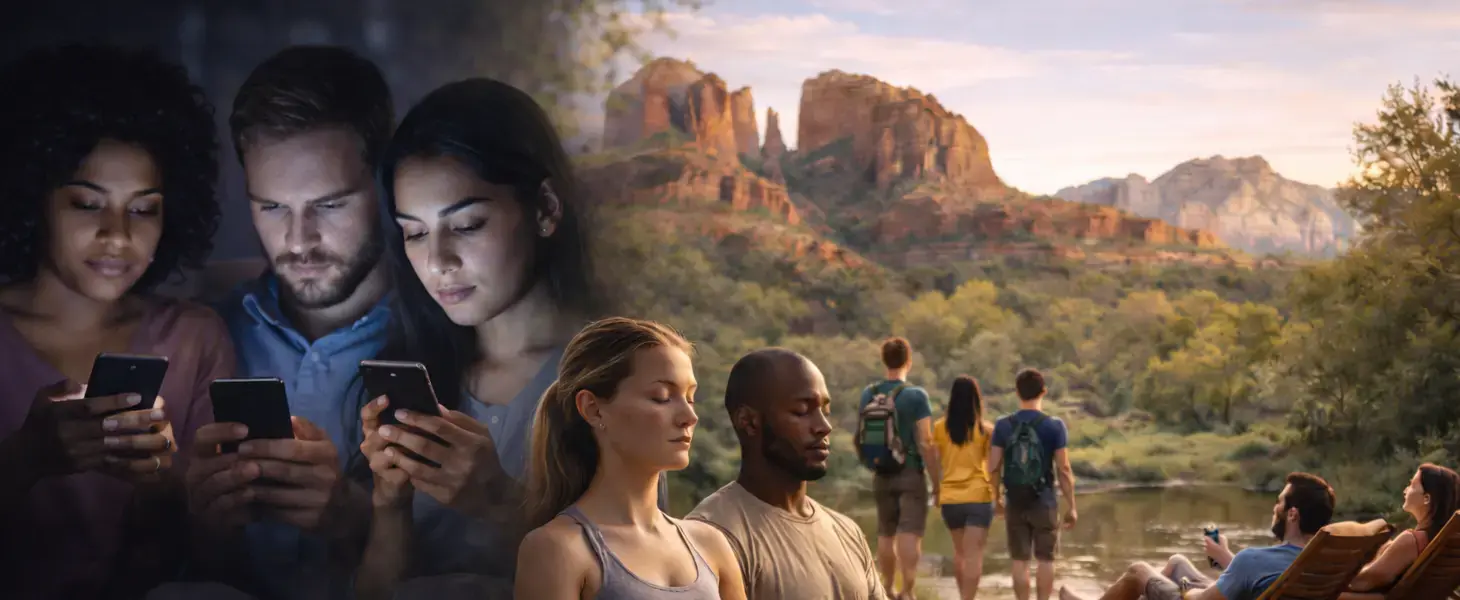 Digital Detox Retreat in the Red Rocks of Sedona, Arizona