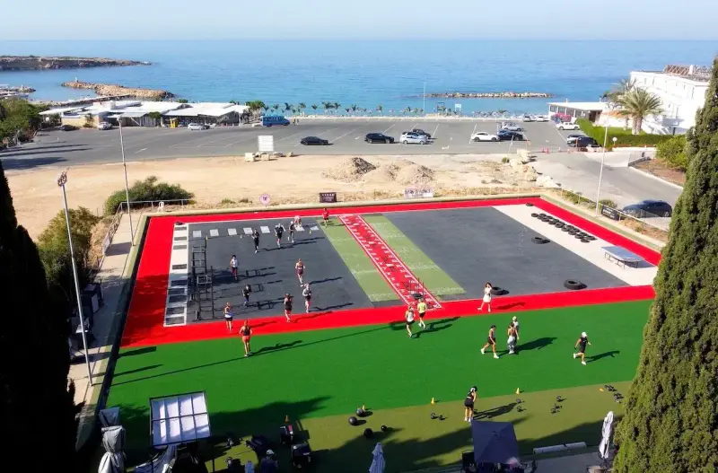 HYROX & Beach Fitness Bootcamp in Coral Bay, Cyprus