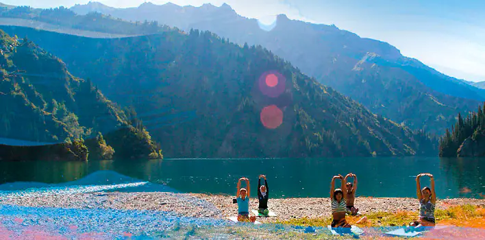 Yoga and Trekking in the Tien Shan Mountains of Kyrgyzstan